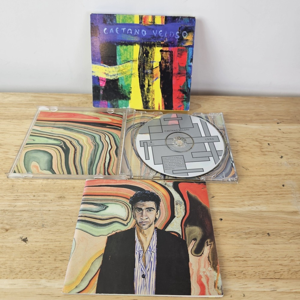 Caetano Veloso CD‎ Portuguese Music Livro With Booklet Album